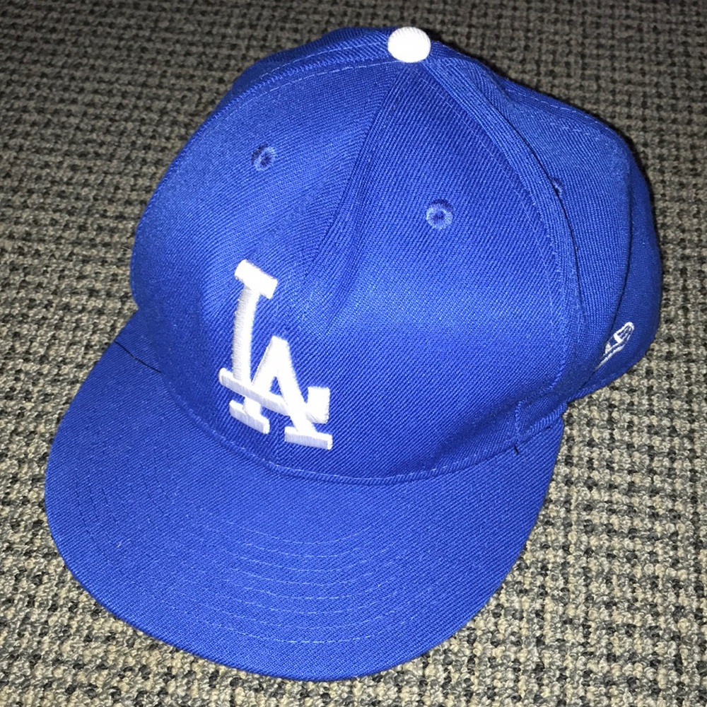 New Era Royal Blue LA Dodgers Baseball Hat with White Accent